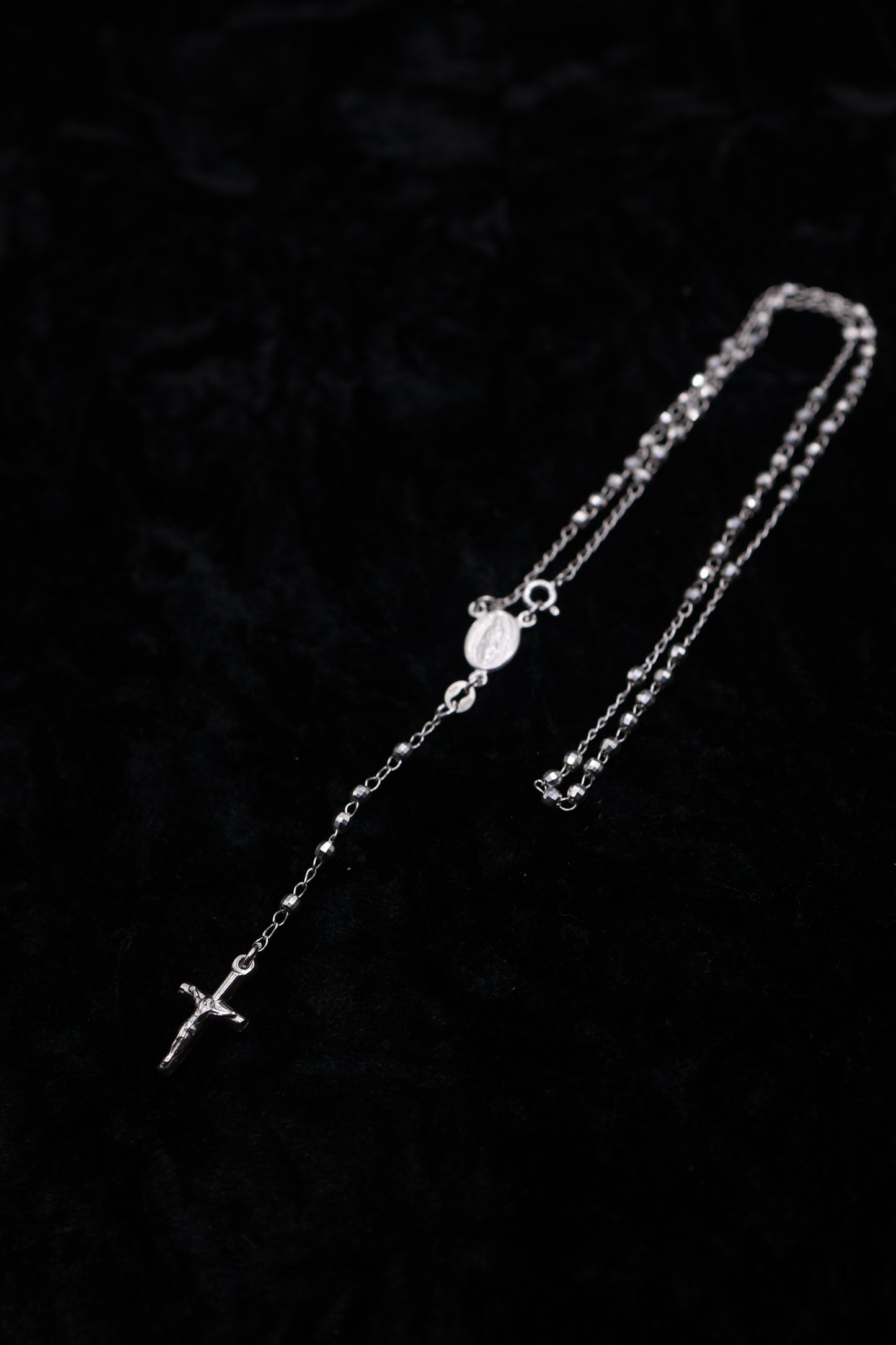 3MM Diamond Cut rosary