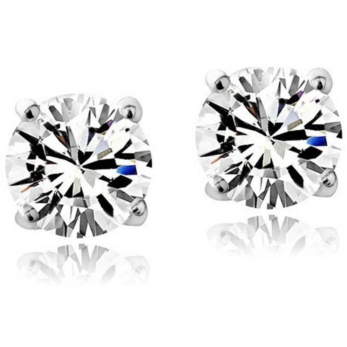 7MM Round diamond studs