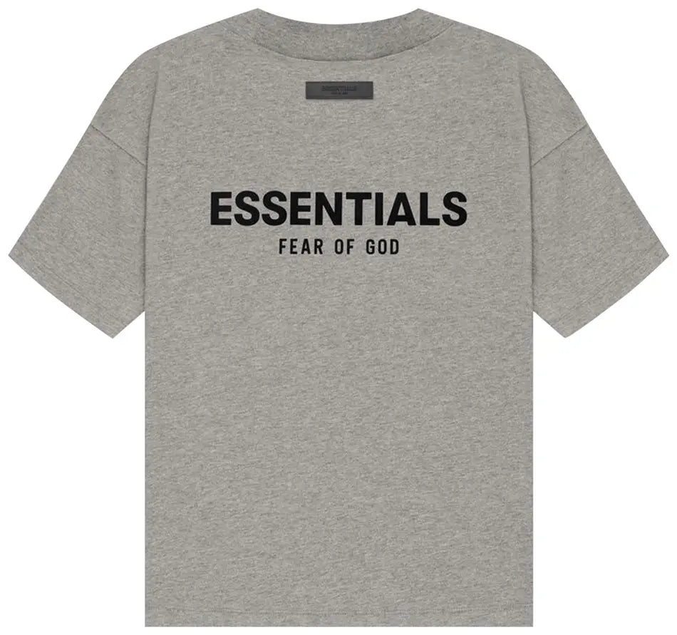 DARK OATMEAL TEE ESSENTIALS (FEAR OF GOD)