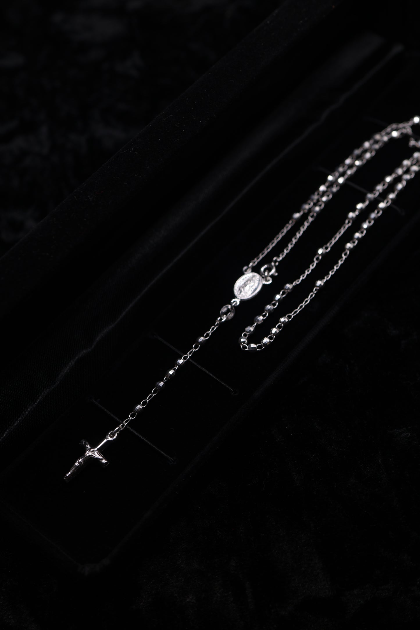 3MM Diamond Cut rosary