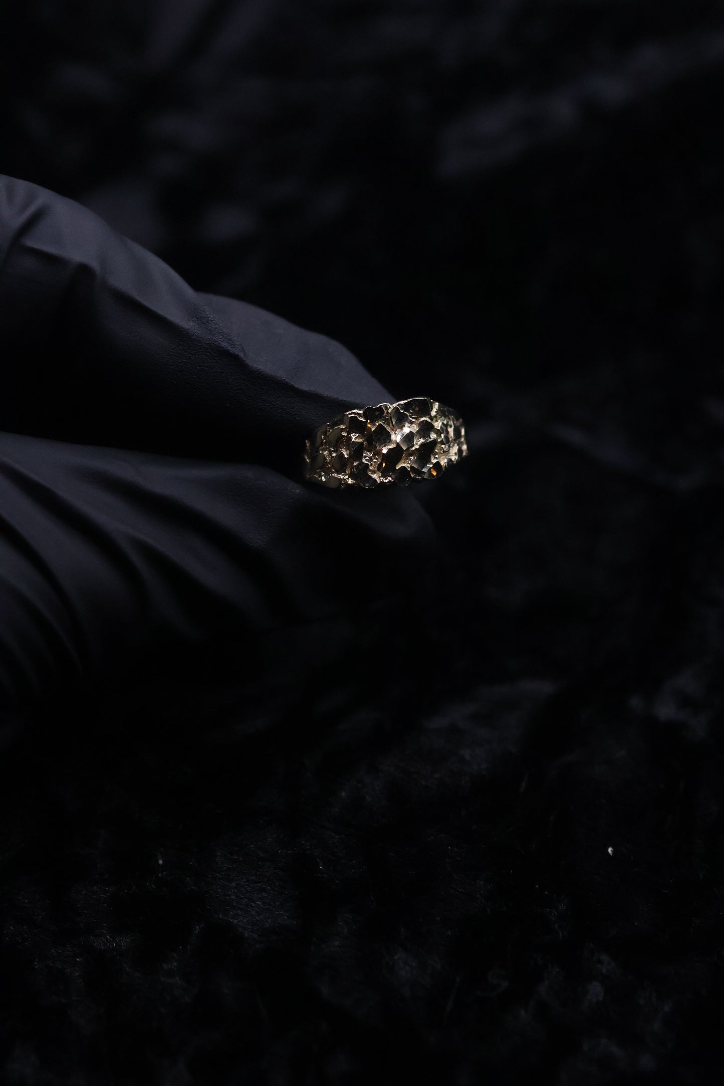 10k Gold nugget Ring