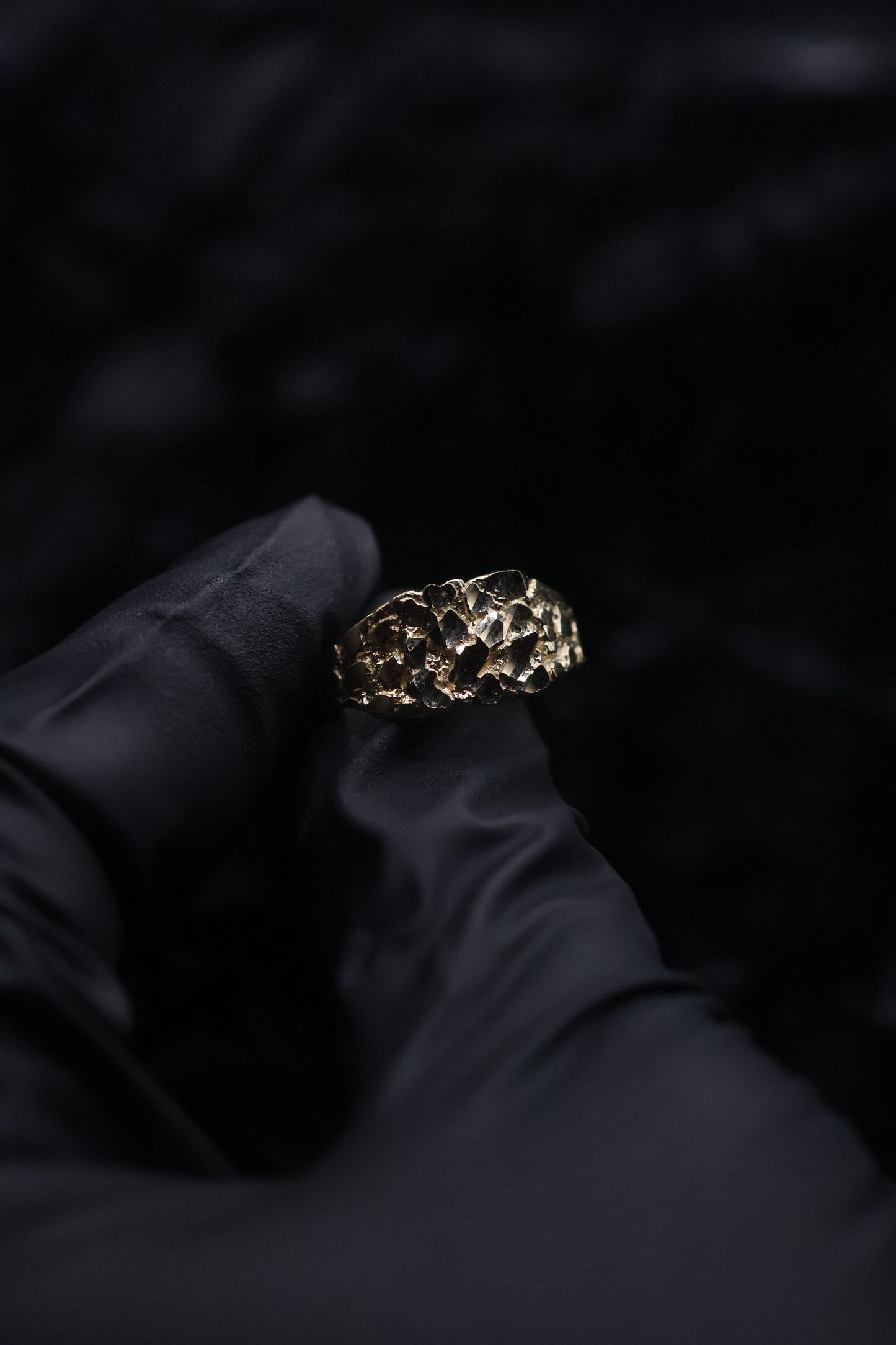 10k Gold nugget Ring