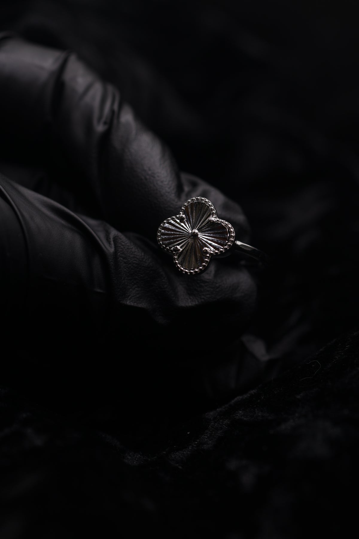 Four leaf Clover ring