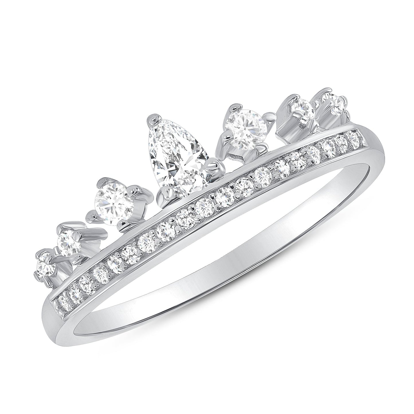 Slim Crown Ring
