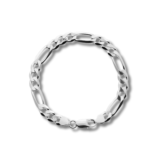 8MM Figaro Bracelet