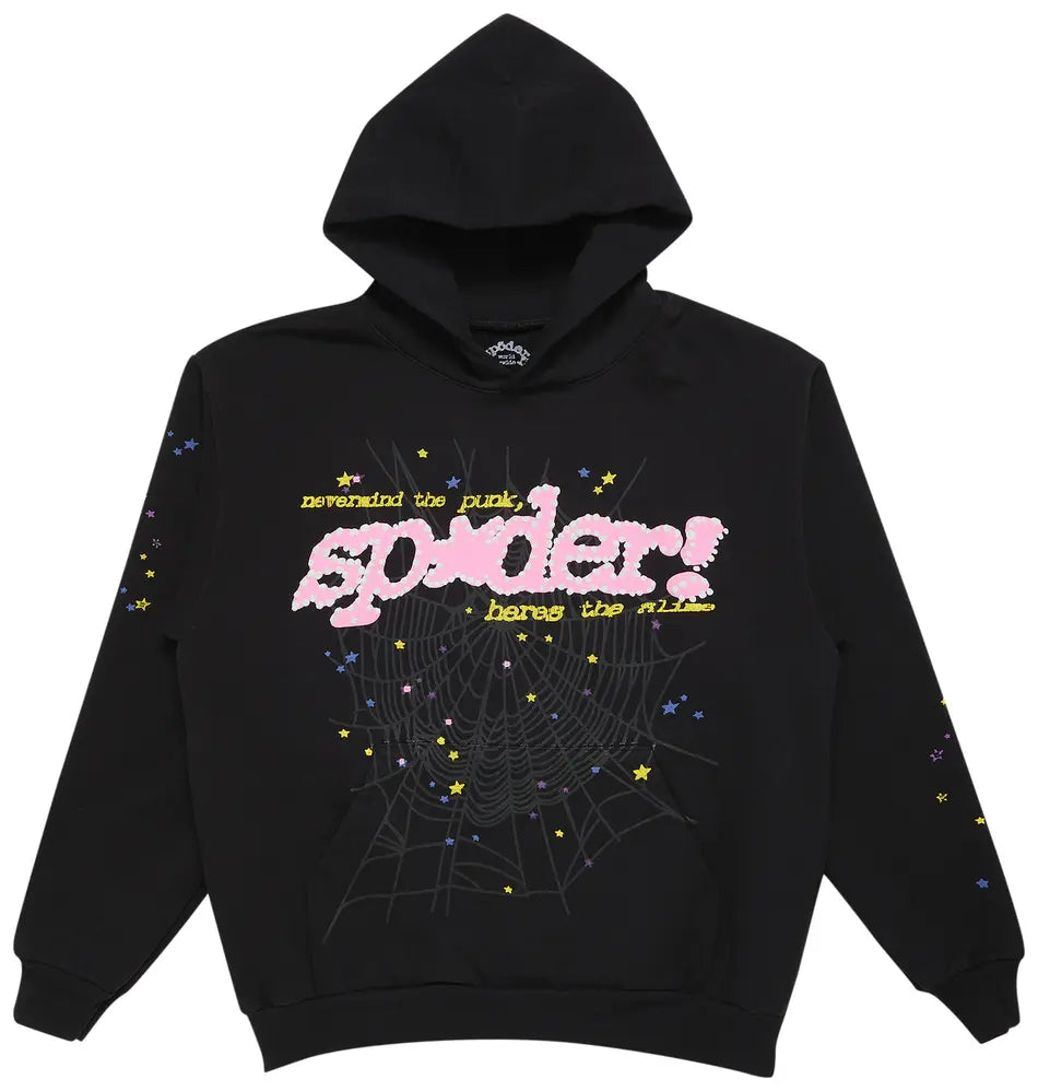 Sp5der P*nk V2 HOODIE