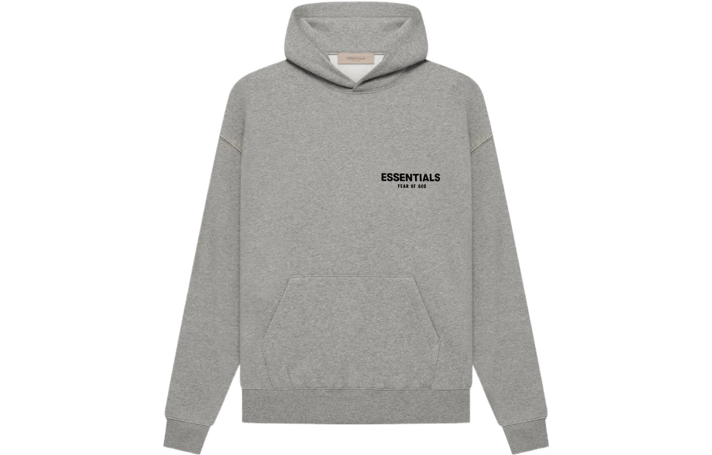 DARK OAT MEAL ESSENTIAL HOODIE (FEAR OF GOD )