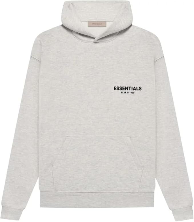 LIGHT OATMEAL HOODIE ESSENTIALS (FEAR OF GOD)