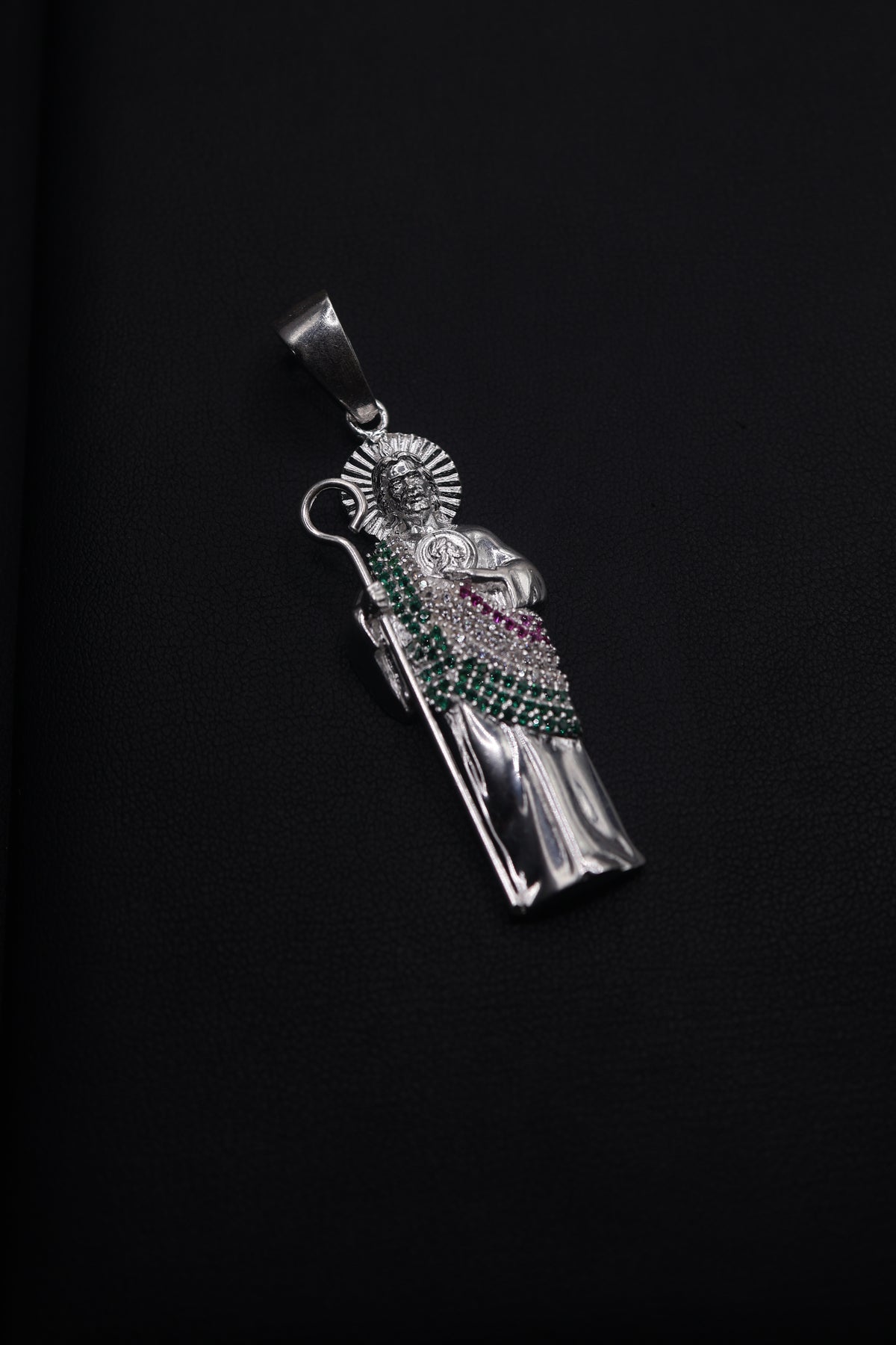 3IN San Judas Pendant
