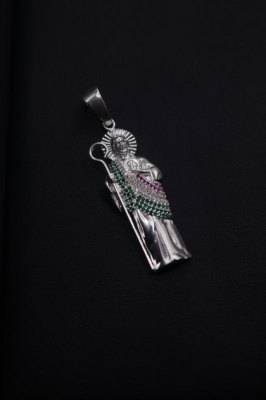 3IN San Judas Pendant