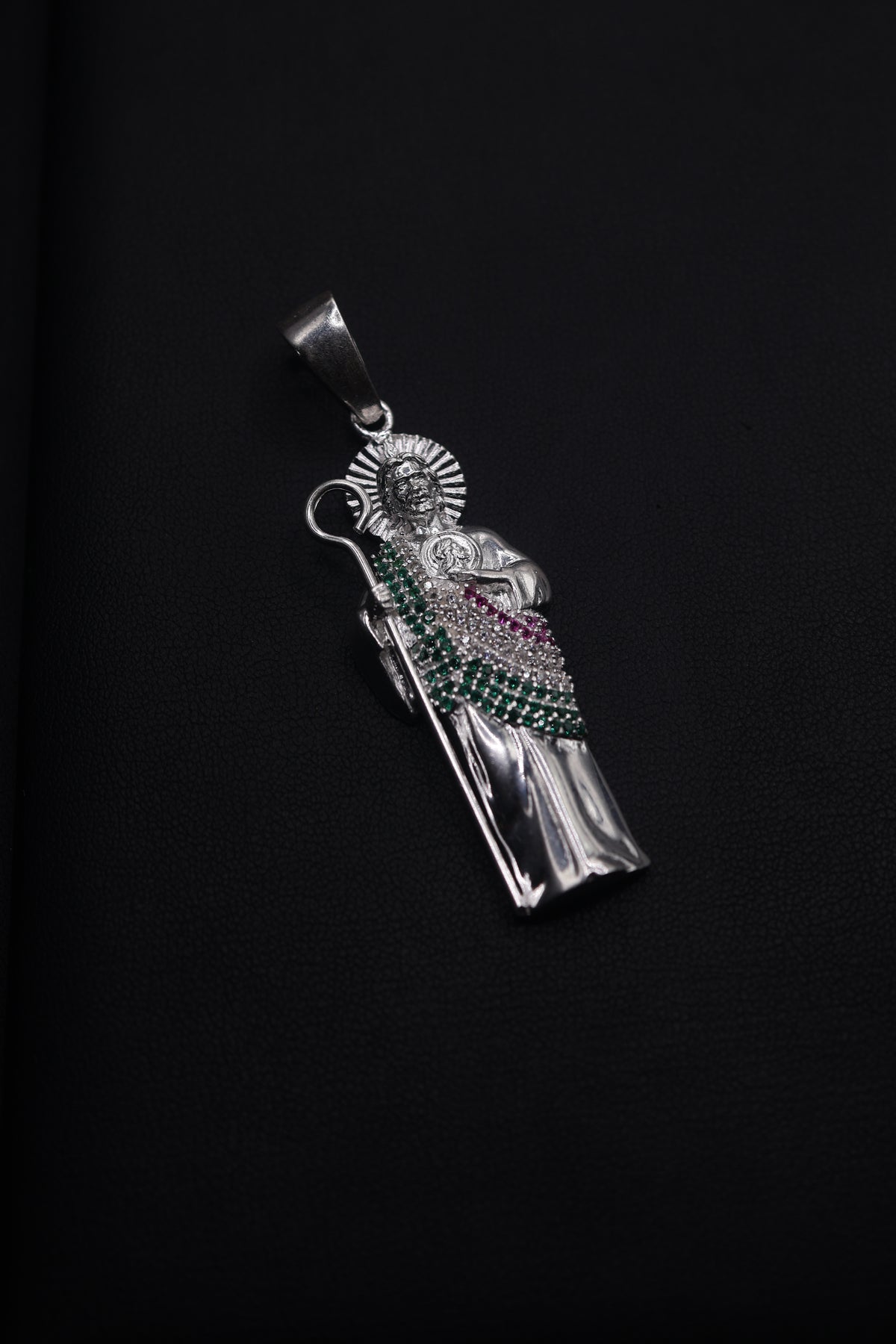 3IN San Judas Pendant