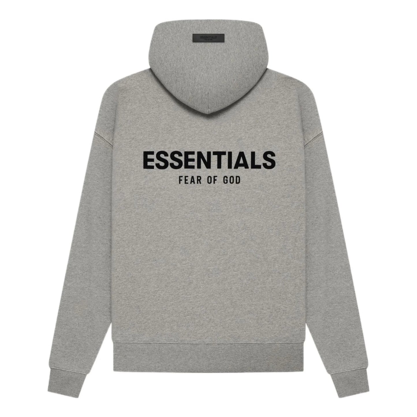 DARK OAT MEAL ESSENTIAL HOODIE (FEAR OF GOD )