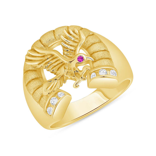 Golden eagle Ring