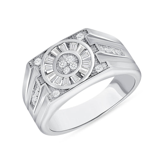 Silver Box Ring